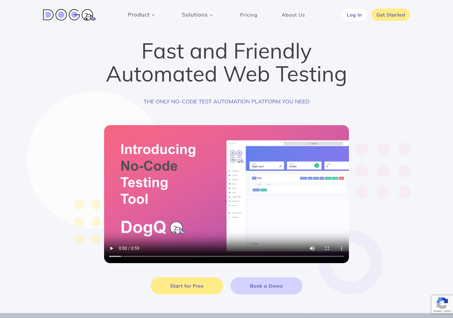 startuptile DogQ-No-code cloud-based testing for web creators of all levels