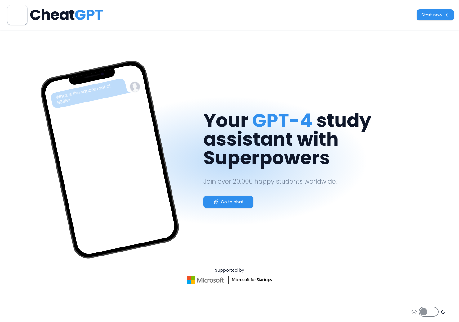 startuptile CheatGPT-Your personal study assistant