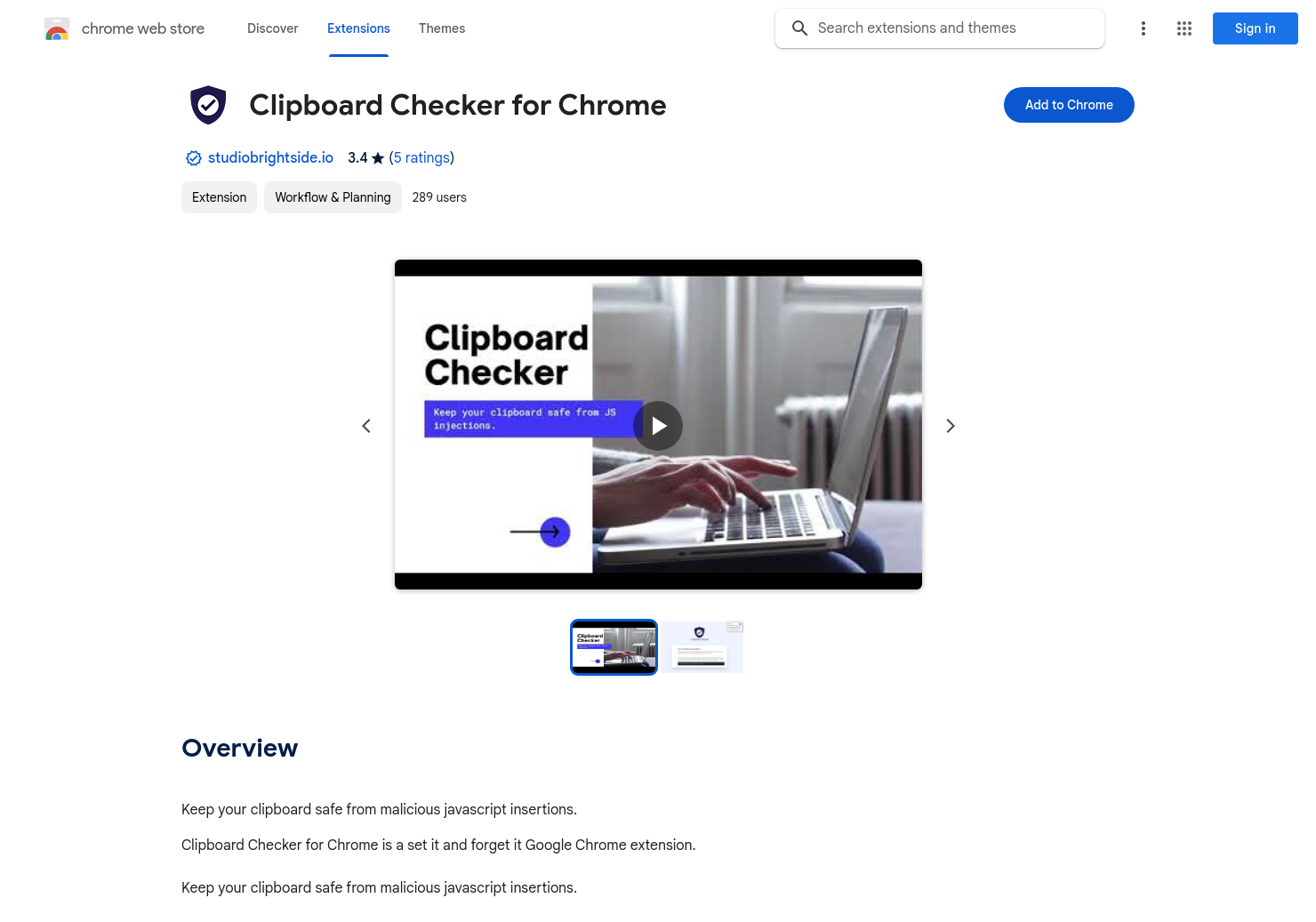Clipboard Checker
