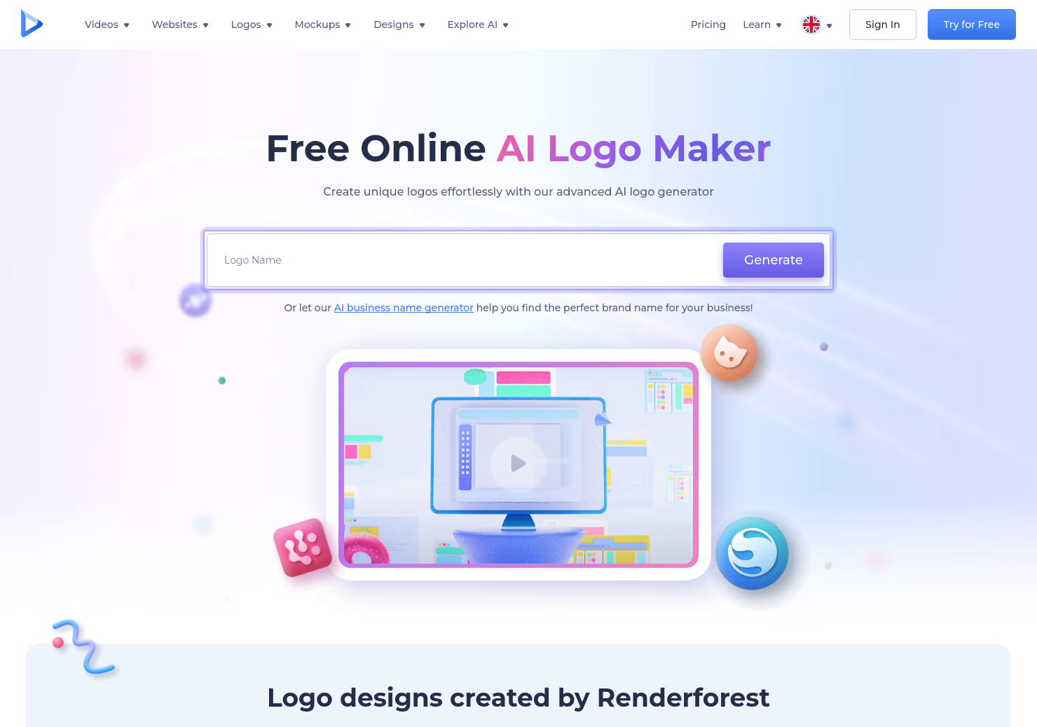 startuptile Logo Maker by Renderforest-Create and design logos for free