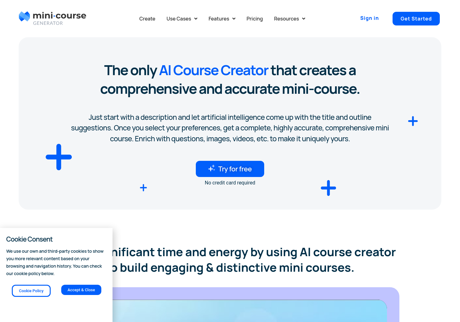 startuptile AI Course Creator-The only AI solution that creates a complete mini-course
