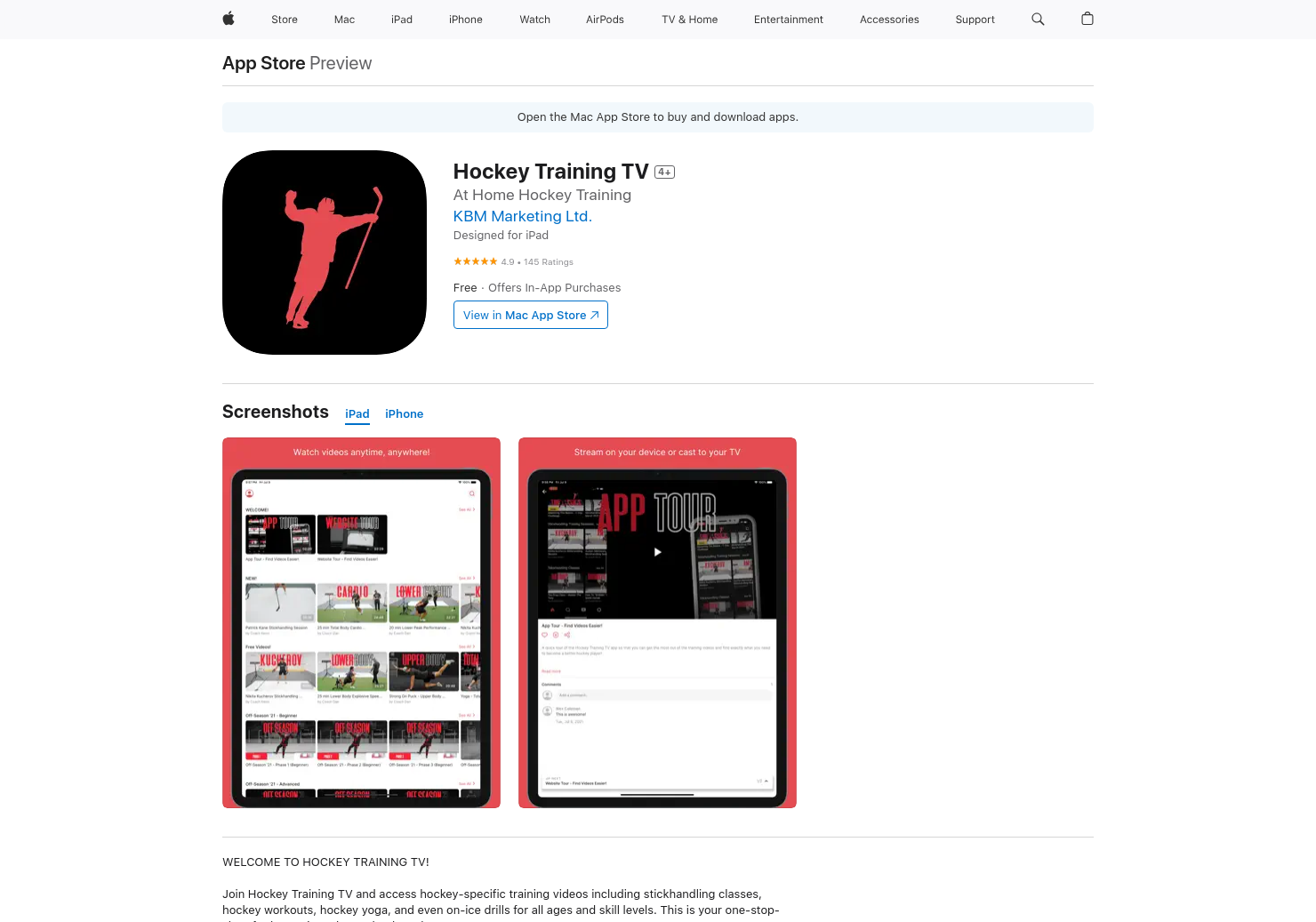 Hockey Training TV