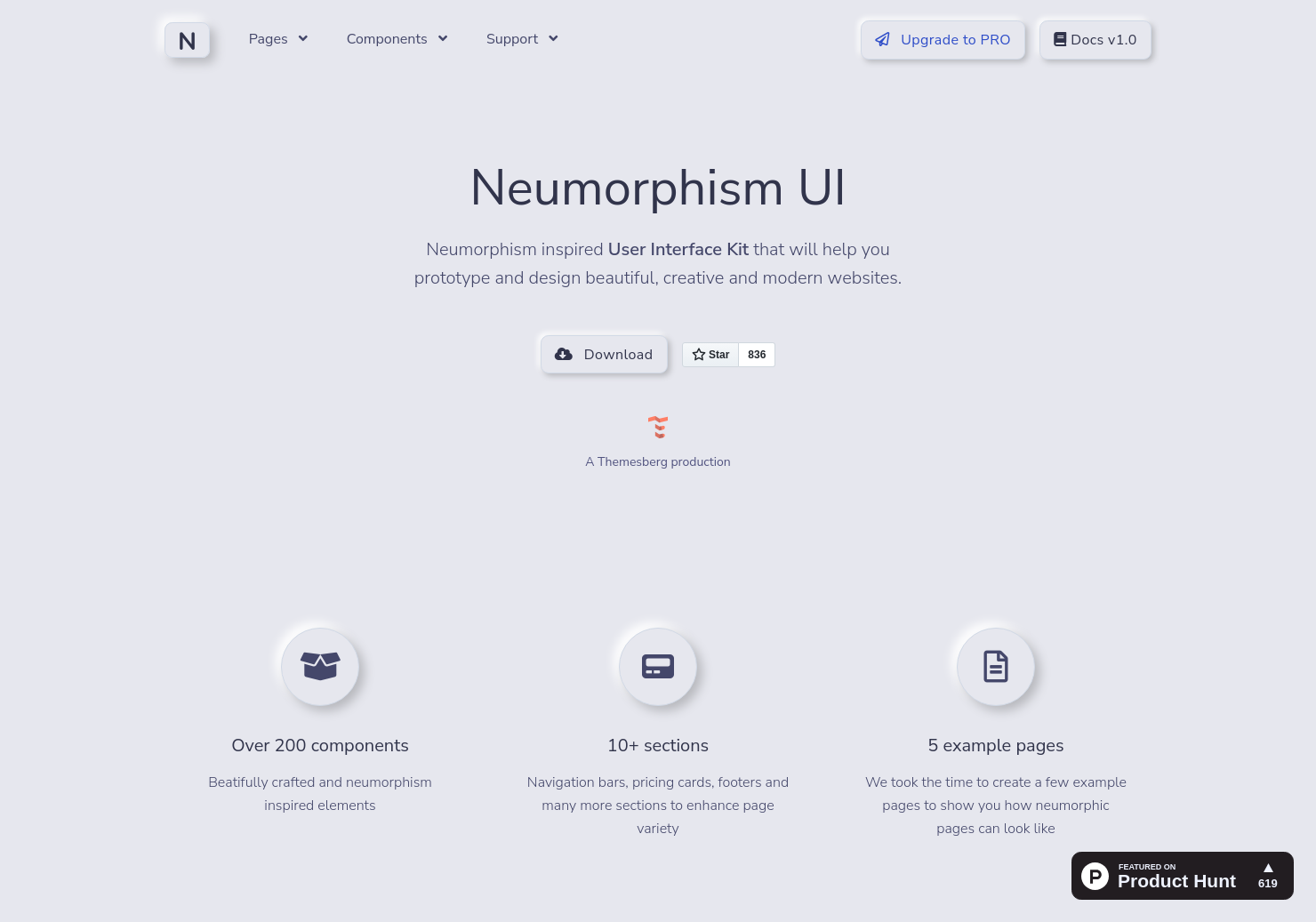 Neumorphism UI