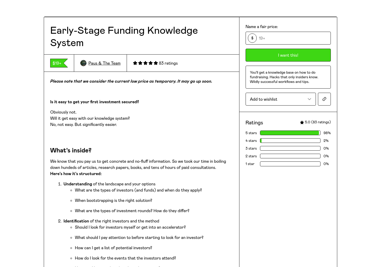 startuptile Early Stage Funding Knowledge System-Your systemized way to do fundraising