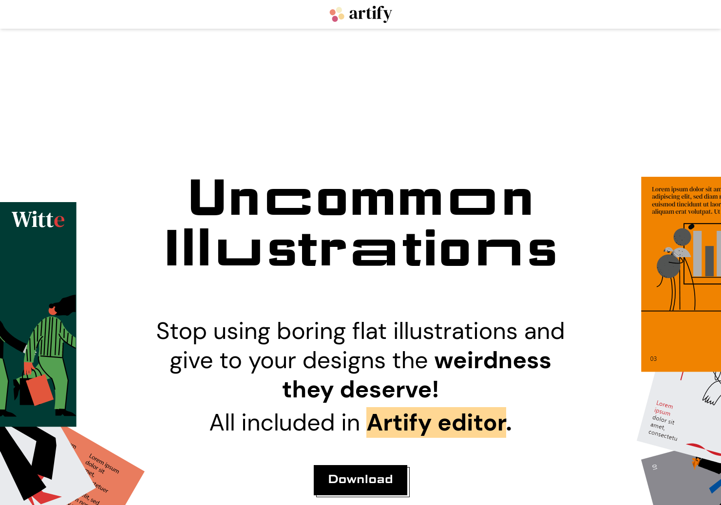 Uncommon Illustrations by Artify