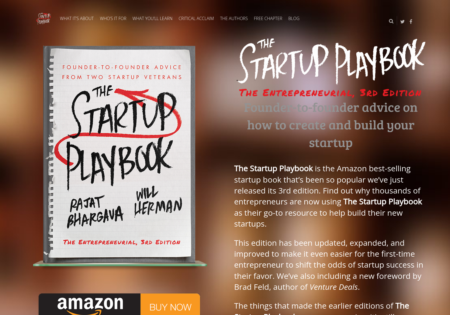 The Startup Playbook 2nd Edition