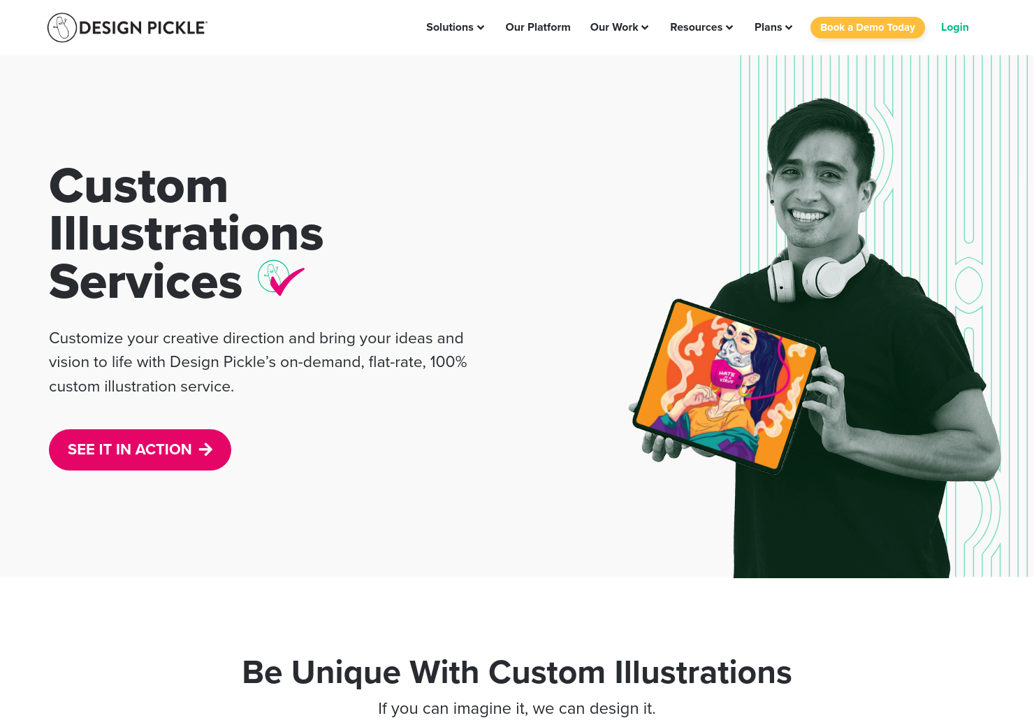 Custom Illustrations by Design Pickle
