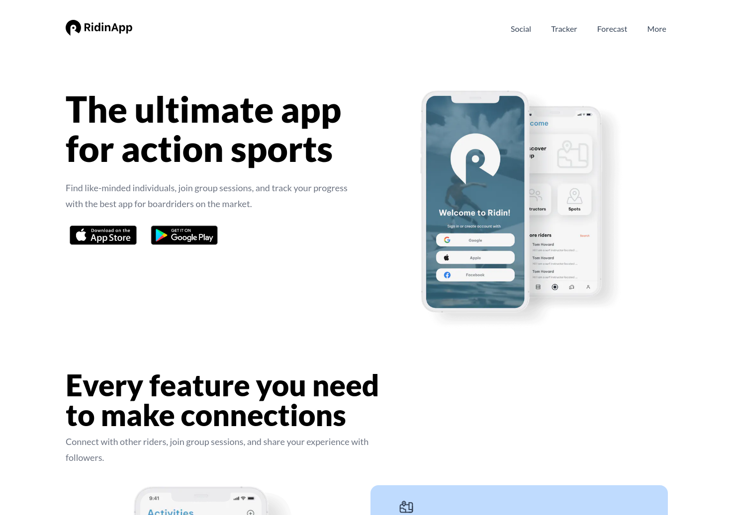 startuptile RidinApp-Find connect and experience the thrill together