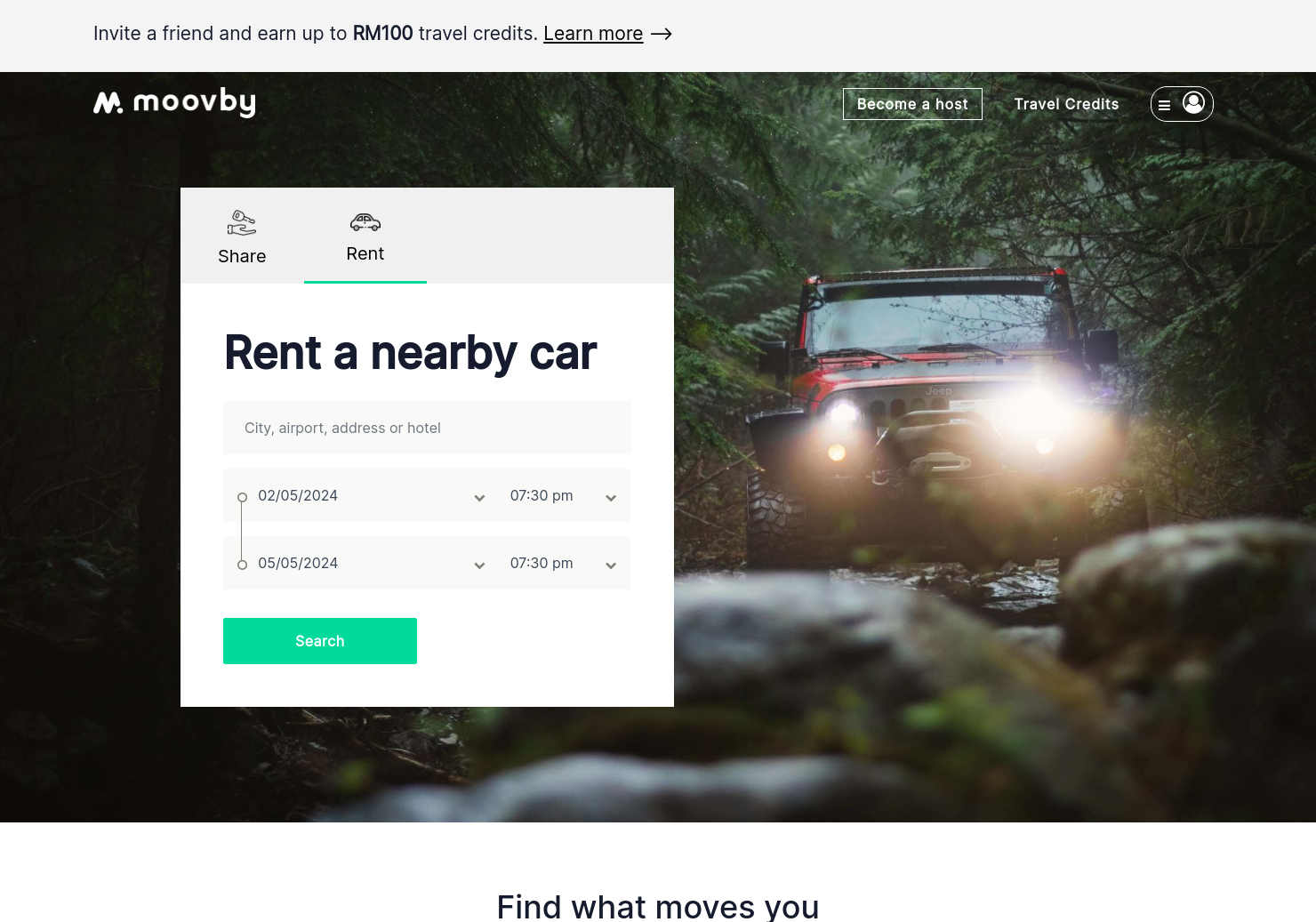 startuptile Moovby-Peer to peer car sharing platform