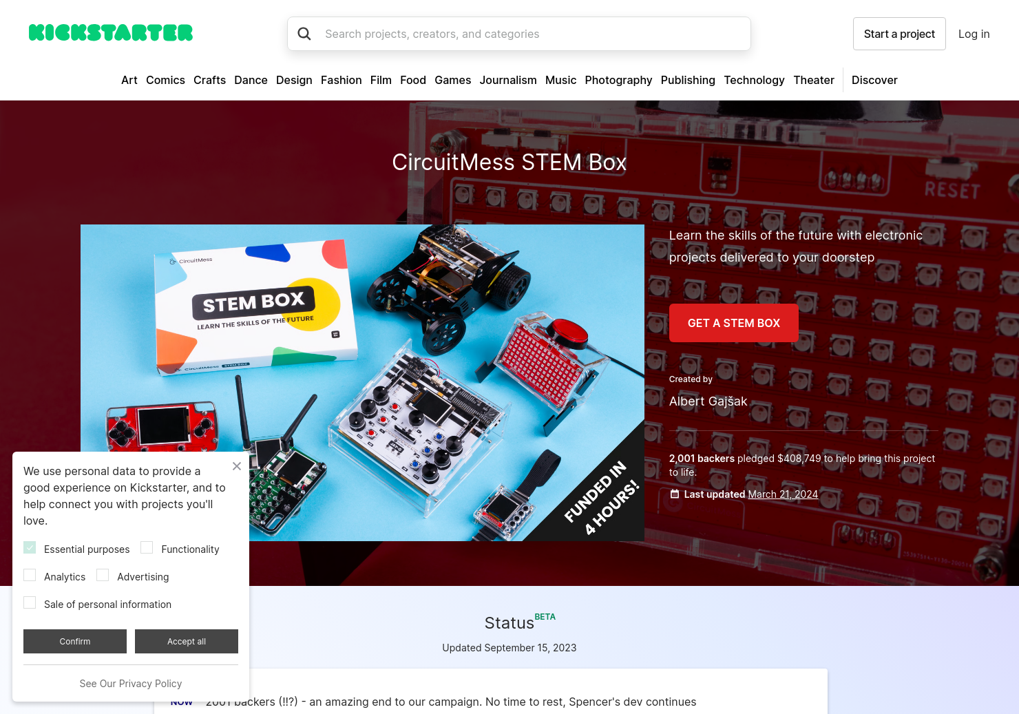 CircuitMess STEM Box