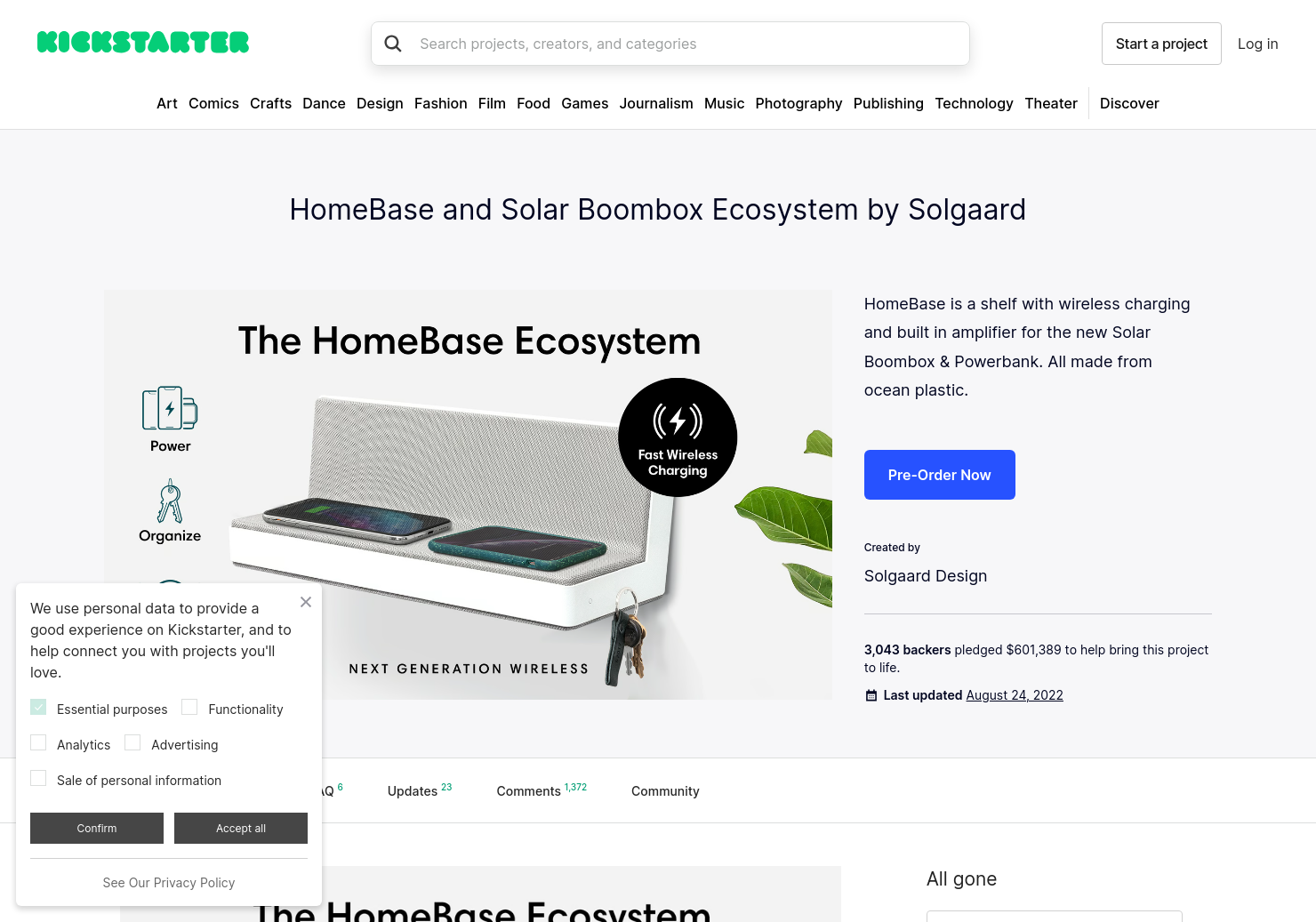 HomeBase + BoomBox Ecosystem by Solgaard