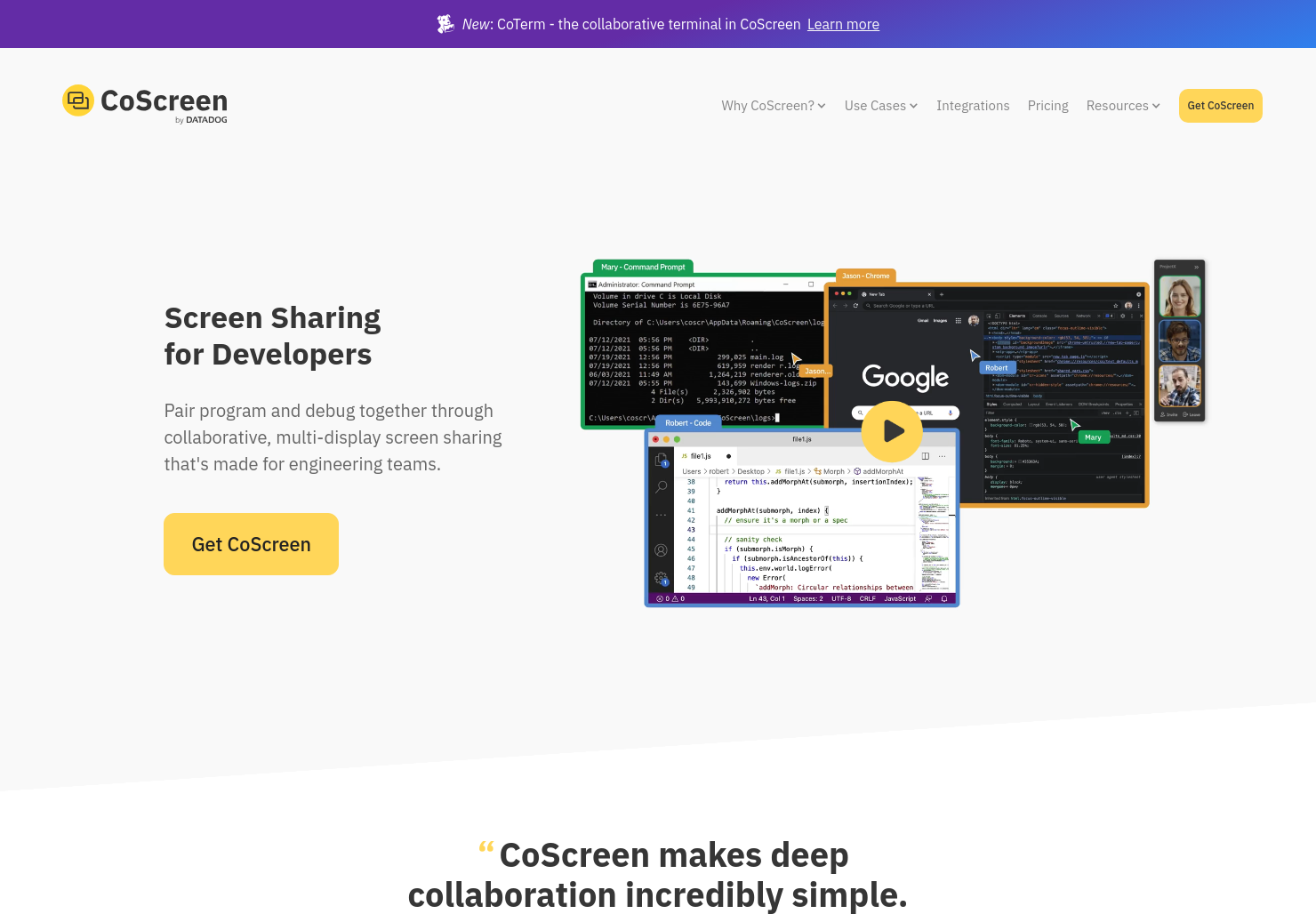 CoScreen 1.0