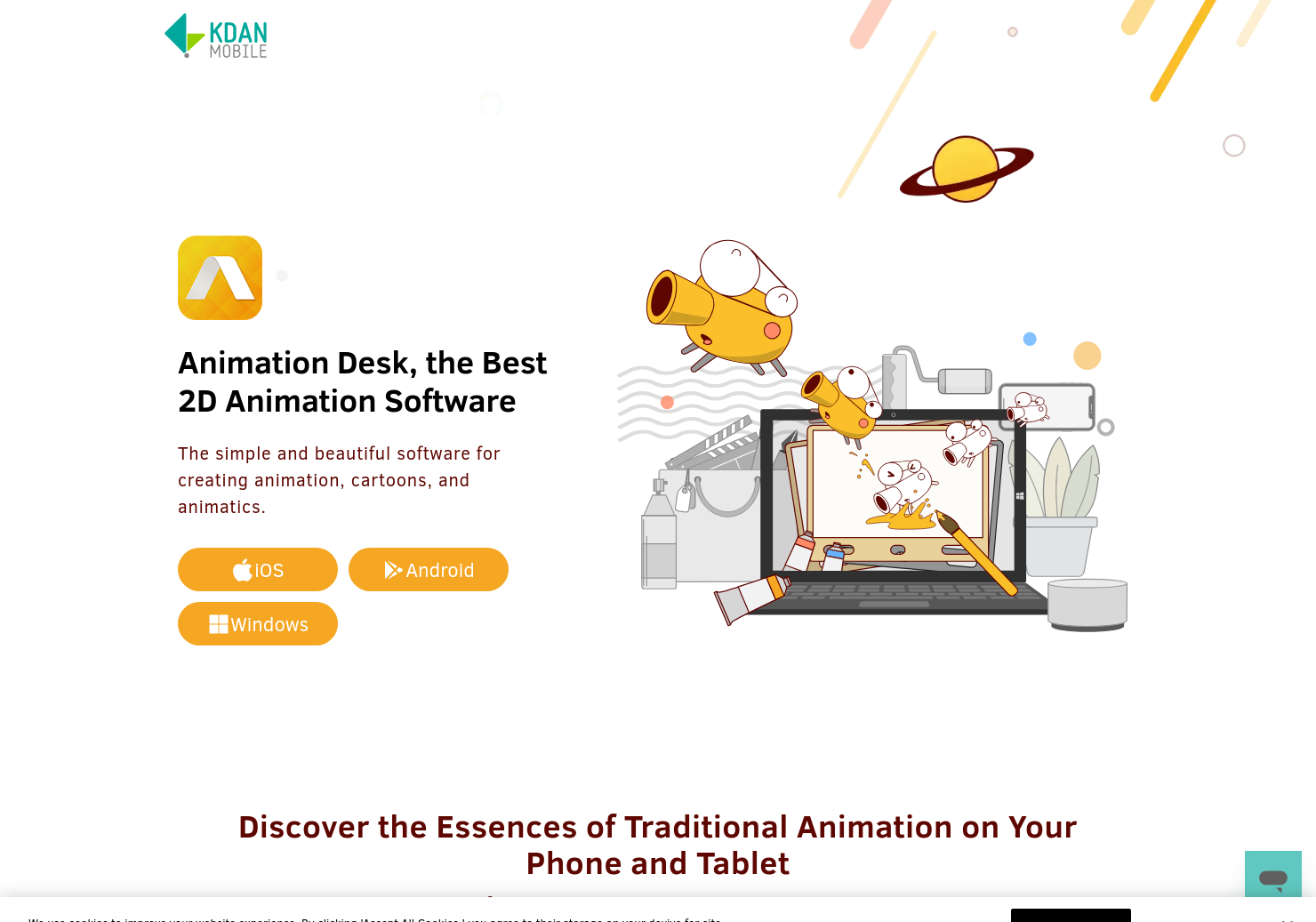 Animation Desk For Windows