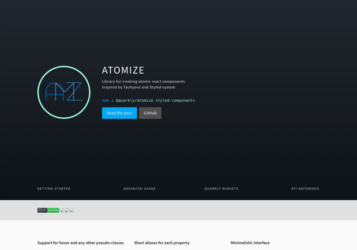 Atomize by Quarkly