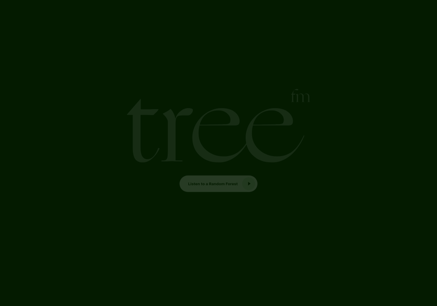 Tree.fm 🌲