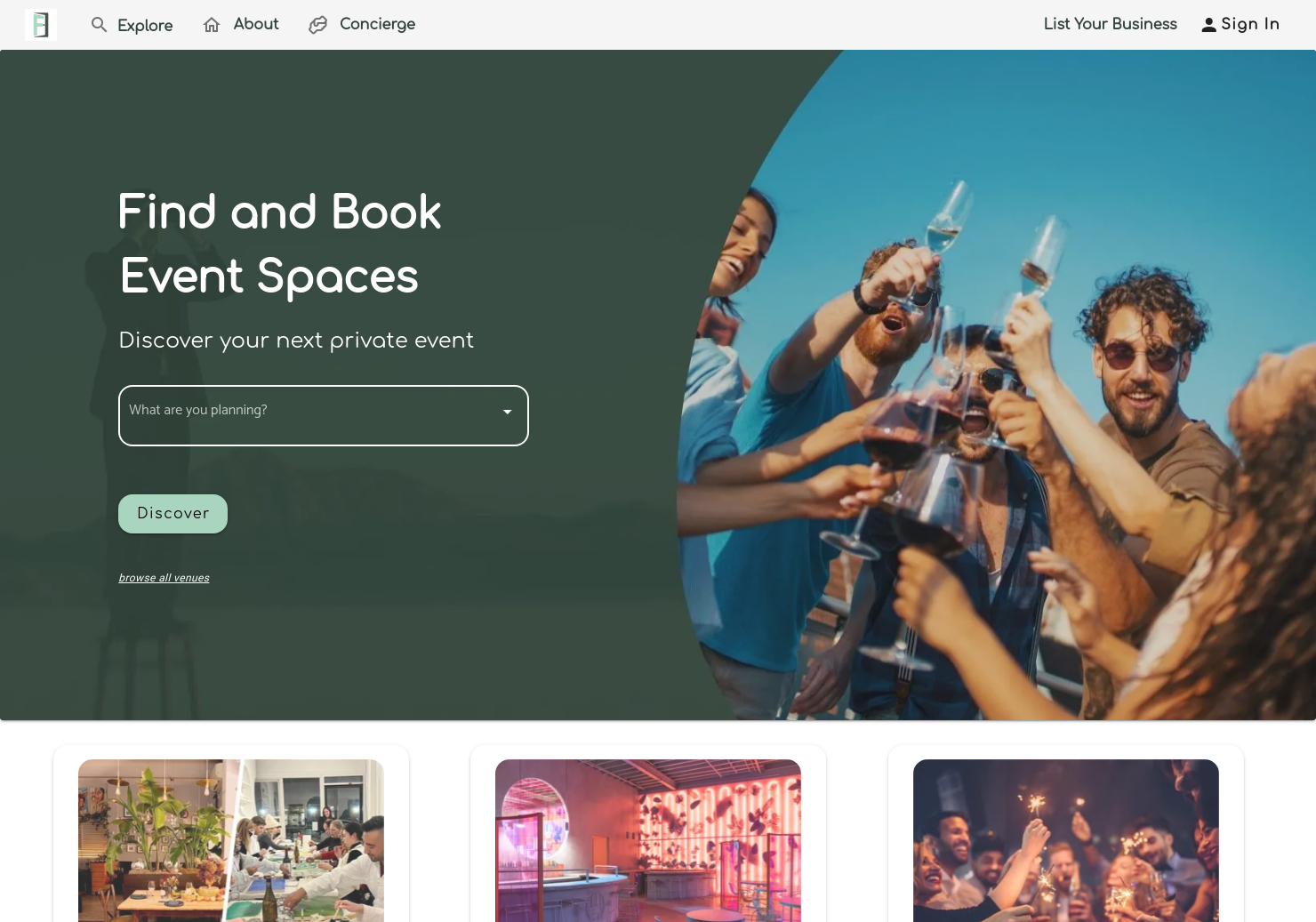 startuptile Foray-Marketplace for booking private event venues in NYC