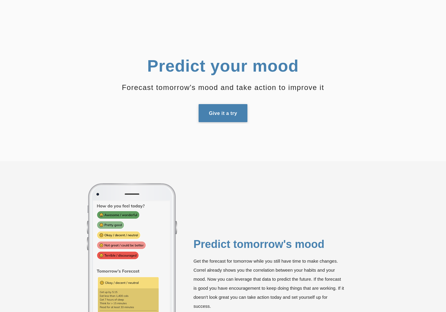 Predict your mood