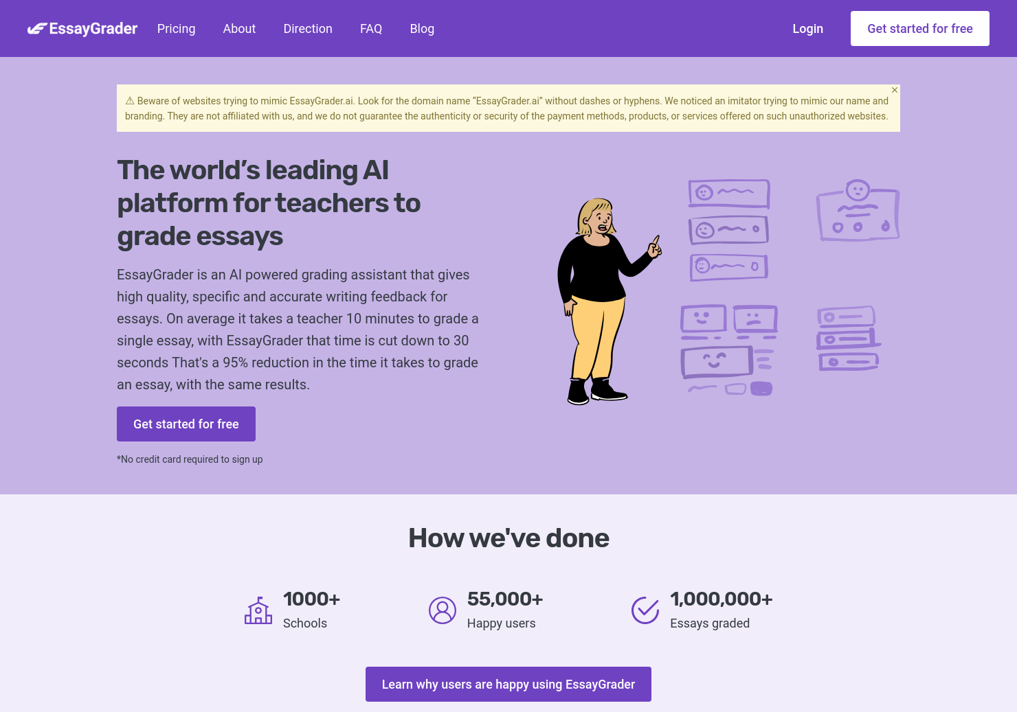 startuptile EssayGrader-Grade essays and papers with AI