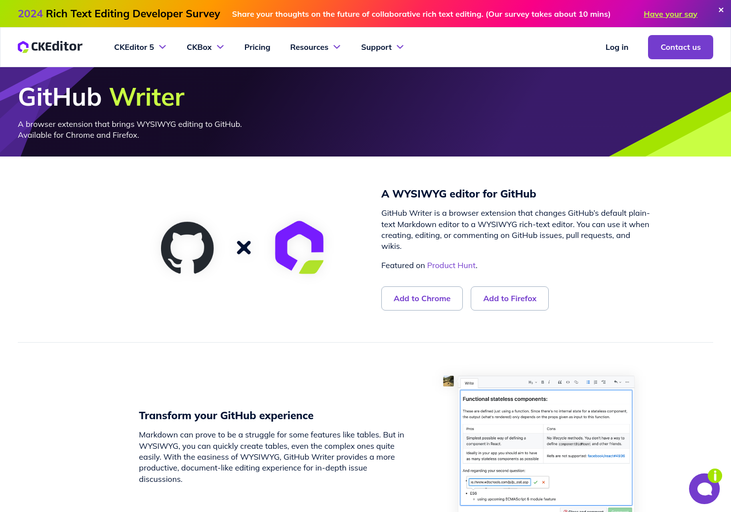 GitHub Writer